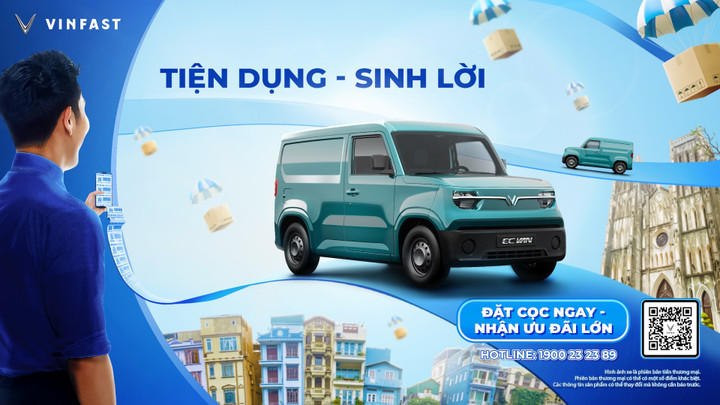 VinFast ra mắt dòng xe chở hàng cỡ nhỏ giá chỉ từ 285 triệu đồng - 1