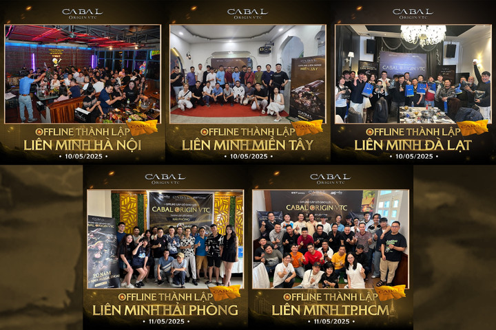 Sự xuất hiện đông đảo và đầy nhiệt huyết của các Chủ Liên Minh và thành viên chủ chốt đã cho thấy: Cộng đồng Cabal không chỉ đông mà còn mạnh, gắn bó và sẵn sàng cùng nhau đi đường dài.