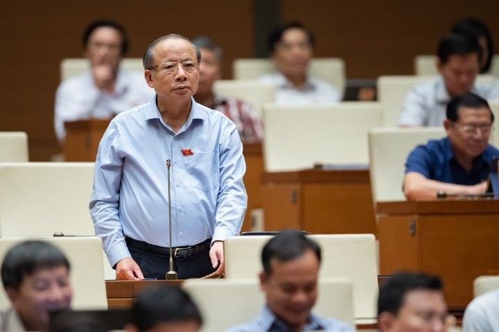 Đại biểu Nguyễn Văn Thân. (Ảnh: Media Quốc hội).
