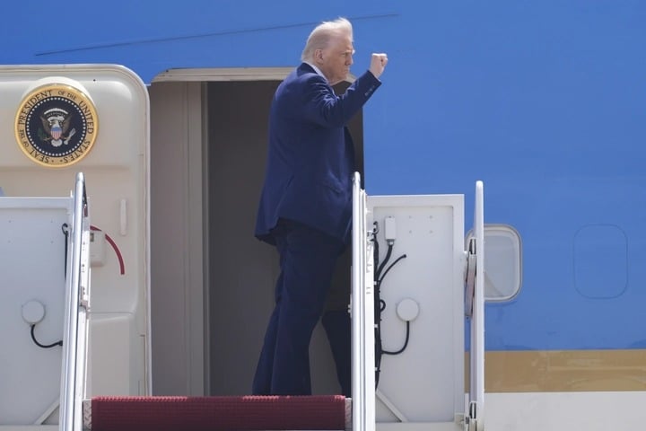 Tổng thống Mỹ Donald Trump.