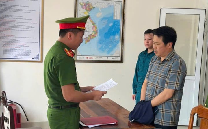 Trần Phú Hòa bị khởi tố. (Ảnh: C.A)