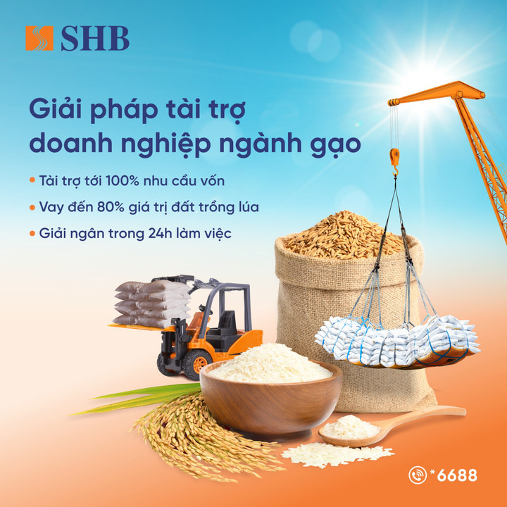 SHB ra mắt giải pháp tài trợ linh hoạt cho ngành gạo, phát triển nông nghiệp - 1