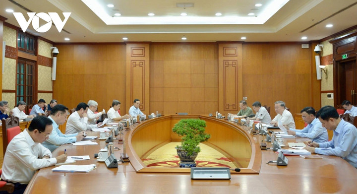 Toàn cảnh cuộc họp.