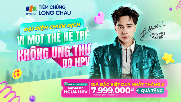 Quang Hùng MasterD làm đại diện chiến dịch vì sức khỏe cộng đồng