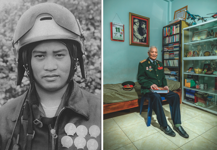 Trung tướng, Anh hùng Lực lượng vũ trang nhân dân Nguyễn Văn Cốc (sinh năm 1942 tại Bắc Giang). Ông trúng tuyển phi công năm 1961 và được huấn luyện tại trường dự khóa bay ở Hải Phòng. Sau chuyến huấn luyện phi công tại Liên Xô, năm 1964, ông về nước, lái máy bay MiG-17 tham gia chiến đấu. Đến năm 1965, ông được chọn học chuyển loại lái máy bay MiG-21 và trở về biên chế Trung đoàn 921 Sao Đỏ. Năm 25 tuổi, ông trở thành phi công Việt Nam bắn rơi nhiều máy bay nhất, với 9 chiếc.