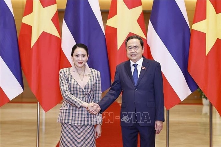 Chủ tịch Quốc hội Trần Thanh Mẫn hội kiến Thủ tướng Thái Lan - 4