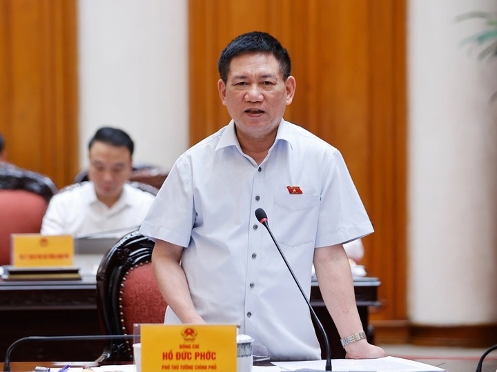 Phó Thủ tướng Hồ Đức Phớc.