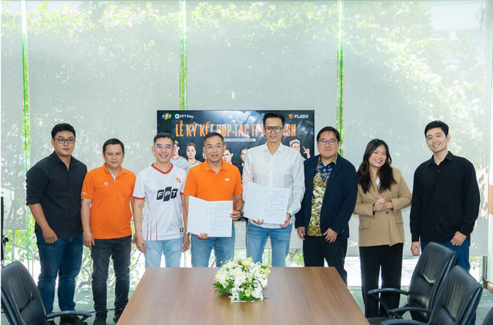FPT Play ký hợp tác chiến lược cùng Flash (Ảnh: FPT Play).