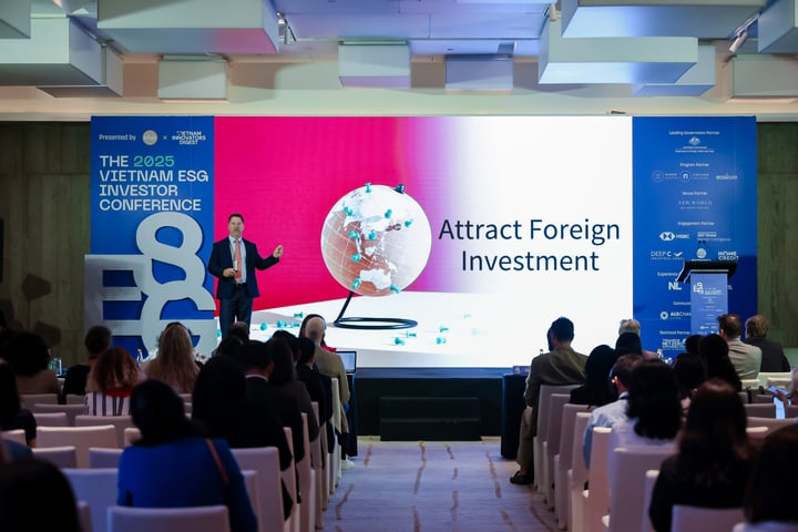 Hội nghị Nhà đầu tư ESG Việt Nam 2025 thu hút hơn 500 đại biểu tham dự. (Nguồn: Hội nghị Nhà đầu tư ESG Việt Nam 2025)