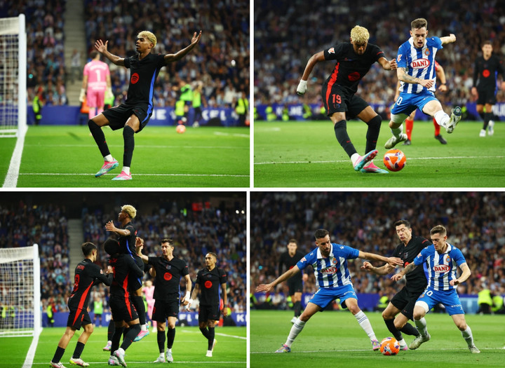 Quyết tâm của Espanyol là không đủ để ngăn Barcelona lên ngôi vô địch.