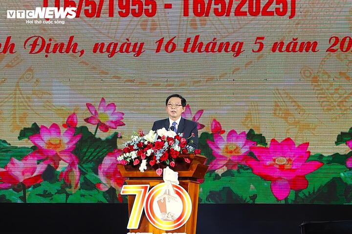 Ông Hồ Quốc Dũng, Bí thư Tỉnh ủy Bình Định.