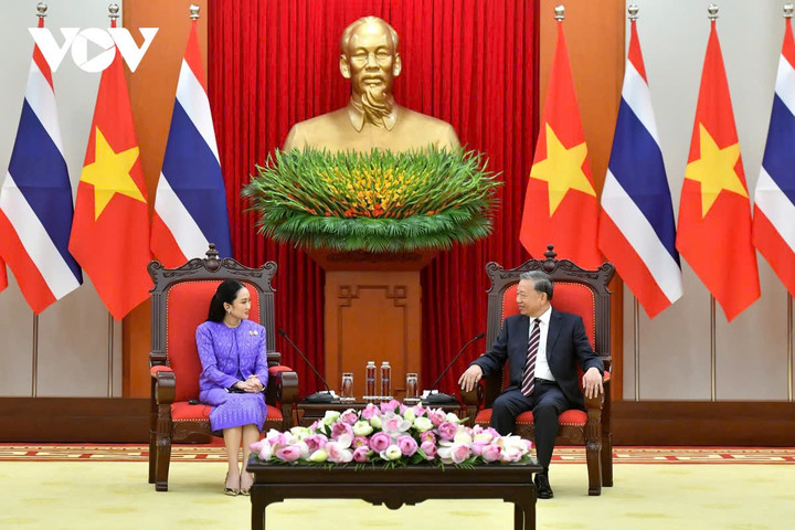 Tổng Bí thư Tô Lâm tiếp Thủ tướng Thái Lan Paetongtarn Shinawatra - 2