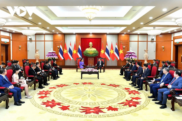 Tổng Bí thư Tô Lâm tiếp Thủ tướng Thái Lan Paetongtarn Shinawatra - 3