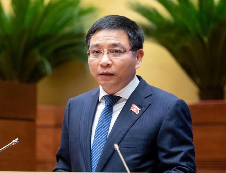 Bộ trưởng Tài chính Nguyễn Văn Thắng. (Ảnh: Media Quốc hội).