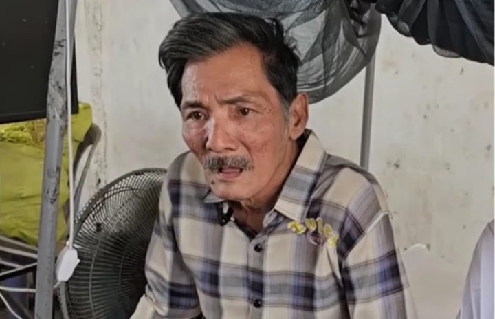 Thương Tín hiện sống chật vật, nhiều bệnh tật.