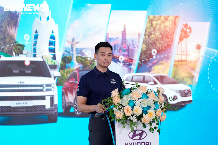 Ông Ngô Tiến Đạt - Phó tổng giám đốc Hyundai Thành Công Việt Nam chia sẻ về sứ mệnh gắn kết khách hàng của HTV.