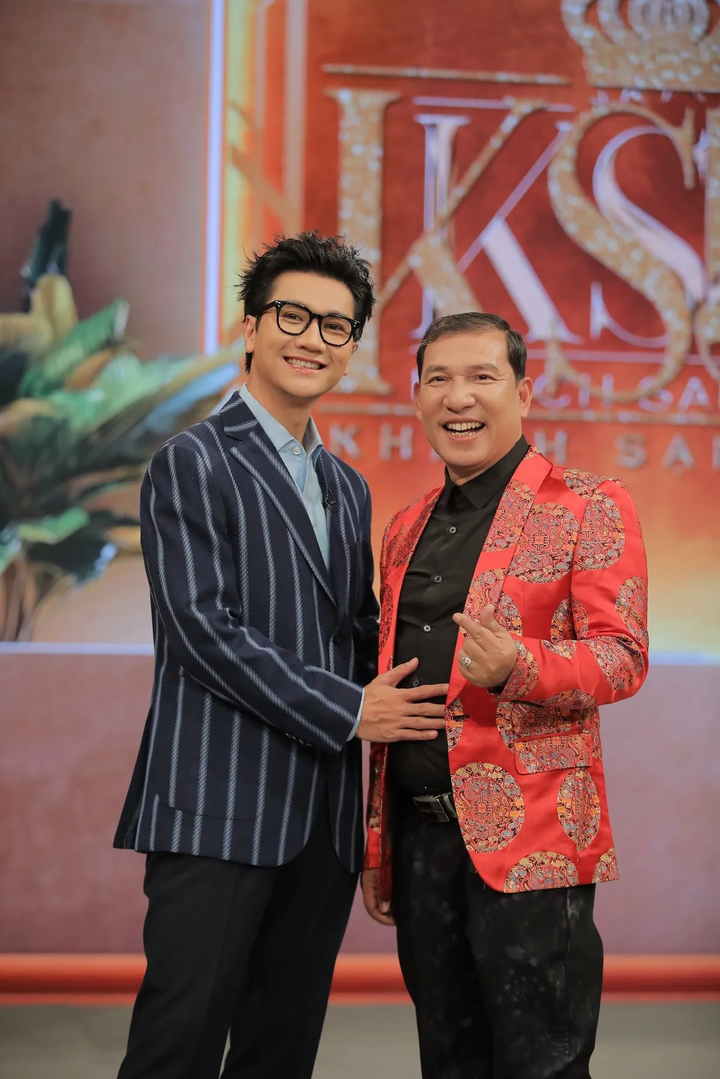 NSƯT Quang Thắng trong chương trình "Khách sạn năm sao".