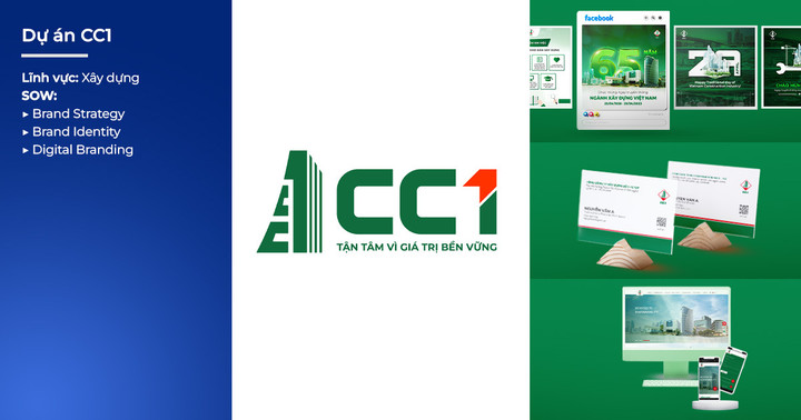 CC1 – từ tên tuổi lâu năm đến thương hiệu top đầu ngành xây dựng.