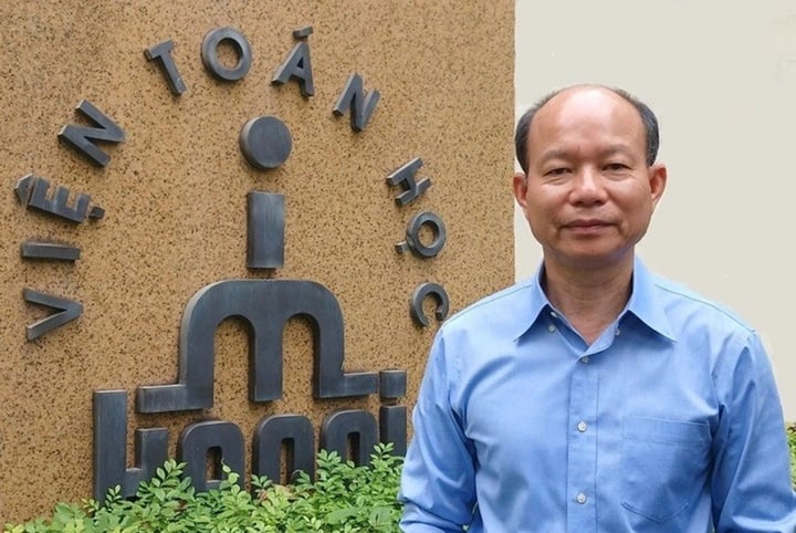 GS.TSKH Hoàng Xuân Phú (nghiên cứu viên cao cấp của Viện Toán học, Viện Hàn lâm Khoa học và Công nghệ Việt Nam) được bầu là viện sĩ Viện Hàn lâm Khoa học châu Âu. (Ảnh: VAST)