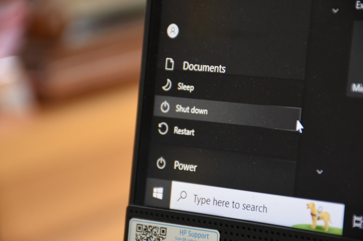 Tắt nguồn thiết bị khi không sử dụng.
