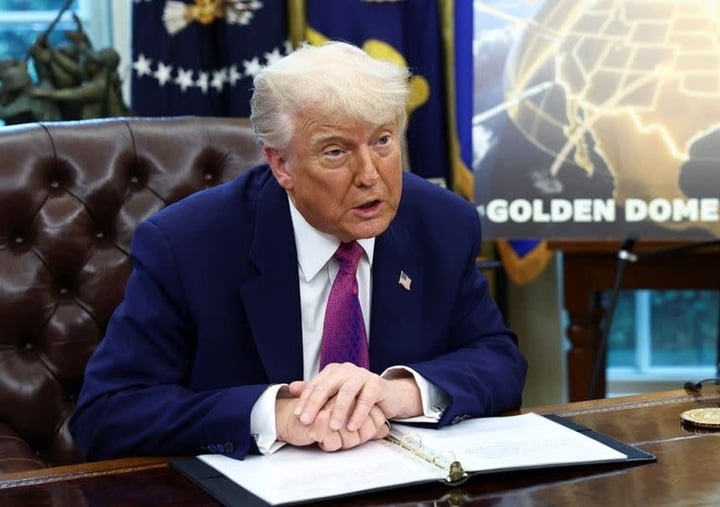 Tổng thống Mỹ Donald Trump.