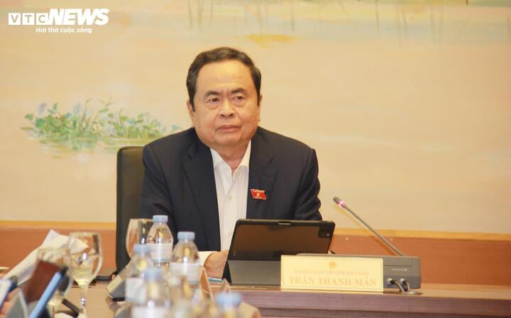 Chủ tịch Quốc hội Trần Thanh Mẫn.