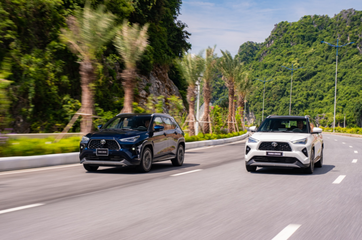 Yaris Cross thu hút sự chú ý lớn từ khách hàng tại sự kiện Toyota Cross.