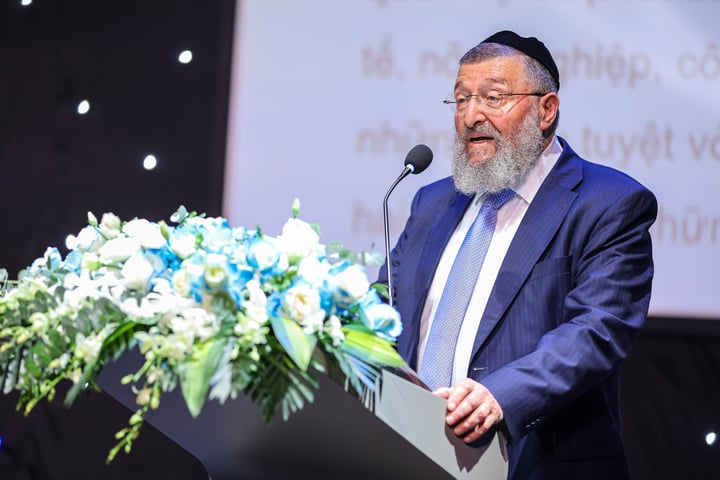 Bộ trưởng Lao động Israel Rabbi Yoav Ben-Tzur.