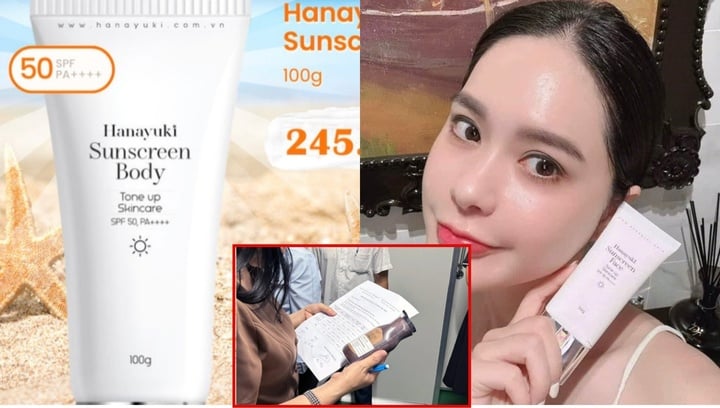 Đề nghị xử phạt hành chính, thu hồi, tiêu hủy 2 sản phẩm về dầu gội và kem chống nắng của công ty chồng ca sĩ Đoàn Di Băng.