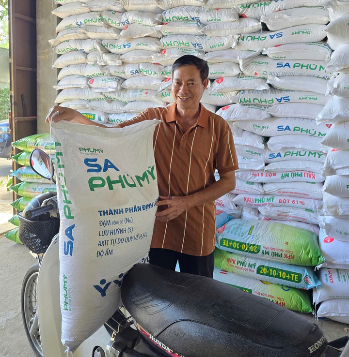 Phú Mỹ cung ứng gần nửa triệu tấn phân bón cho vụ Hè Thu mùa mưa.