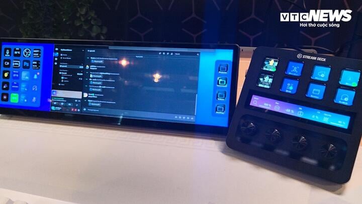ប្រព័ន្ធ Stream Deck ឥឡូវនេះមានកំណែផ្ទៃតុនិម្មិតសម្រាប់ម្ចាស់ ដោយផ្តល់នូវភាពបត់បែននៅពេលកំពុងផ្សាយ។ (រូបថត៖ Manh Hung)