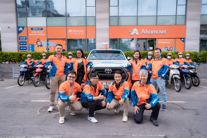 Đội ngũ tài xế của Ahamove được tuyển chọn kỹ lưỡng từ những tài xế có kinh nghiệm.