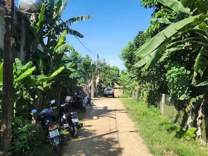 Khu vực thôn Tân Trại 1 (xã Vĩnh Giang, huyện Vĩnh Linh) nơi Hùng và nạn nhân cùng sinh sống. (Ảnh: ND)