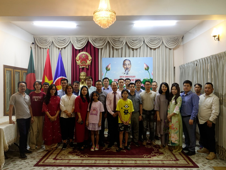 Lễ kỷ niệm Ngày sinh Chủ tịch Hồ Chí Minh.