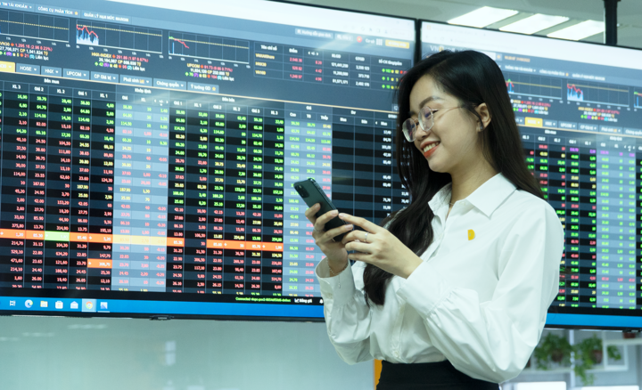 Thị trường chứng khoán có chiều hướng tích cực trong thời gian tới. (Ảnh minh hoạ).
