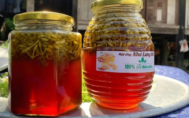 Bài thuốc từ mật ong ngâm hoa đu đủ đực