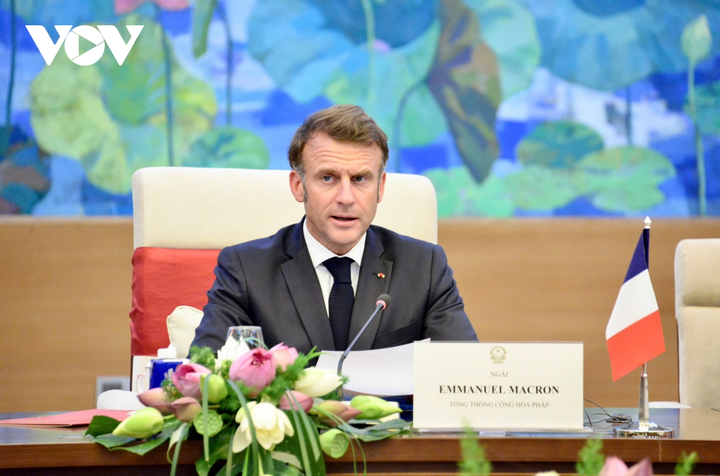 Tổng thống Cộng hòa Pháp Emmanuel Macron