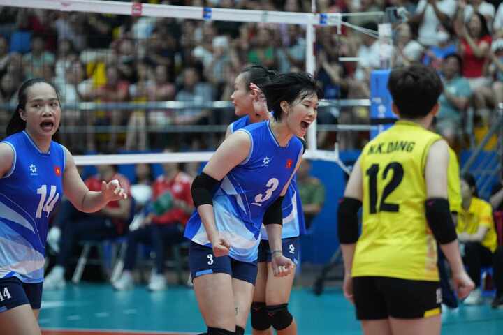 ĐT bóng chuyền nữ Việt Nam hướng tới chức vô địch AVC Nations Cup 2025