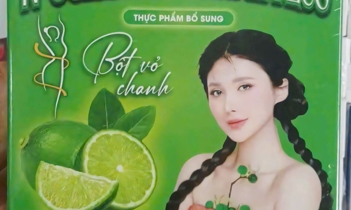 Thực phẩm bảo vệ sức khoẻ do Ngân Collagen quảng cáo.