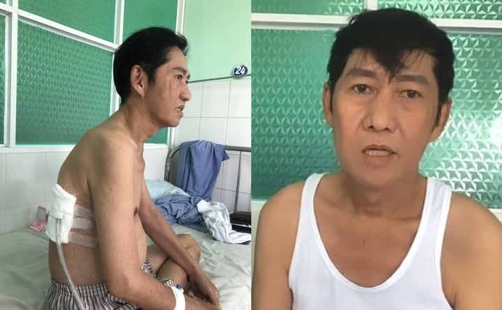Sỹ Ben nhập viện vì tràn dịch màng phổi.