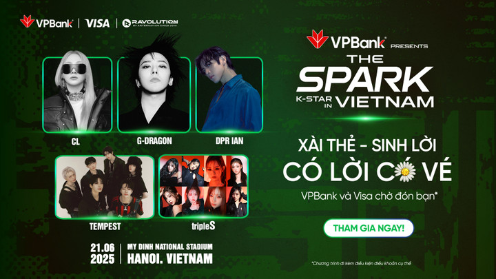 Lộ diện loạt ưu đãi tặng vé mời xem G-Dragon dành cho khách hàng VPBank - 1