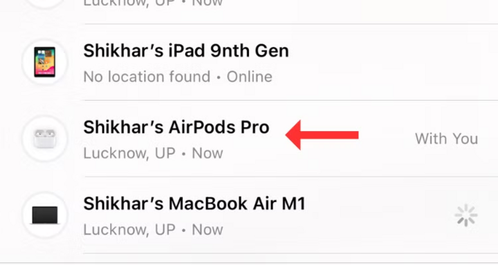 أسرع طريقة للعثور على AirPods عندما يكون لديك موقع على iPhone - 3