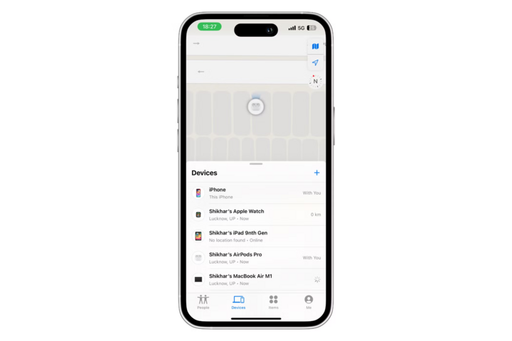 يتمكن المستخدمون من تحديد موقع AirPods المفقودة على iPhone. (الصورة: HowToGeek)