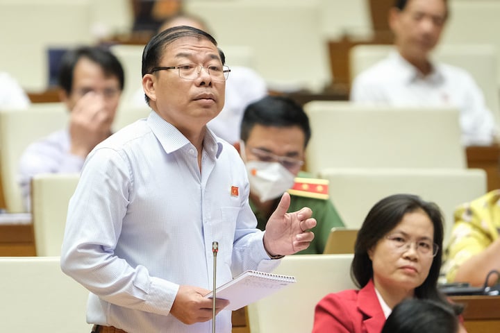 Đại biểu Quốc hội Nguyễn Thanh Sang.( Ảnh: Quochoi.vn)
