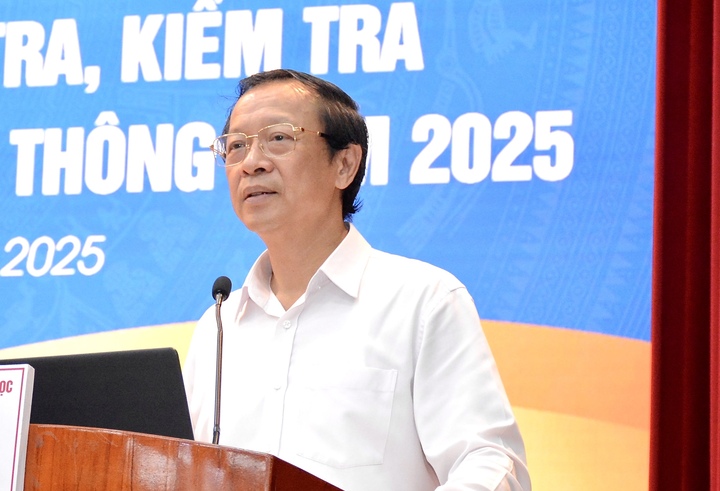 Thứ trưởng Bộ GD&ĐT Phạm Ngọc Thưởng phát biểu sáng nay.