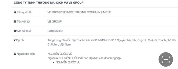 Công ty VB Group bị tạm ngừng xem xét, tiếp nhận hồ sơ công bố mỹ phẩm trong 6 tháng.
