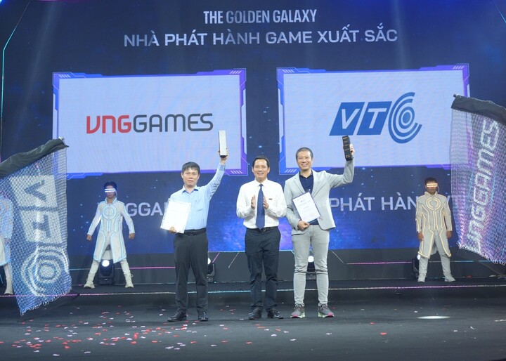 VNGGames và VTC cùng giành giải Nhà phát hành game xuất sắc 2025