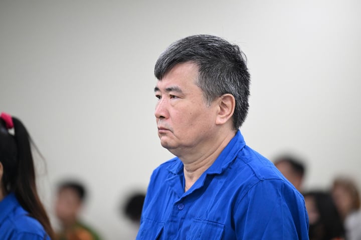 Bị cáo Nguyễn Lộc An tại toà