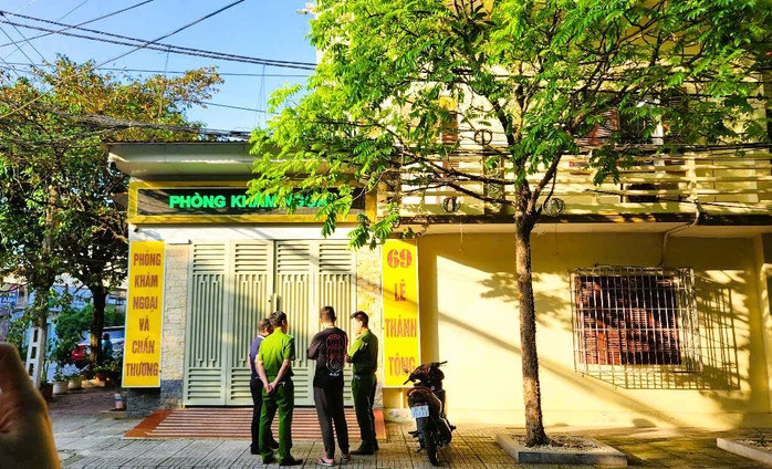 Phòng khám tư nhân, nơi xảy ra sự việc người phụ nữ tử vong khi tới mổ xương đòn