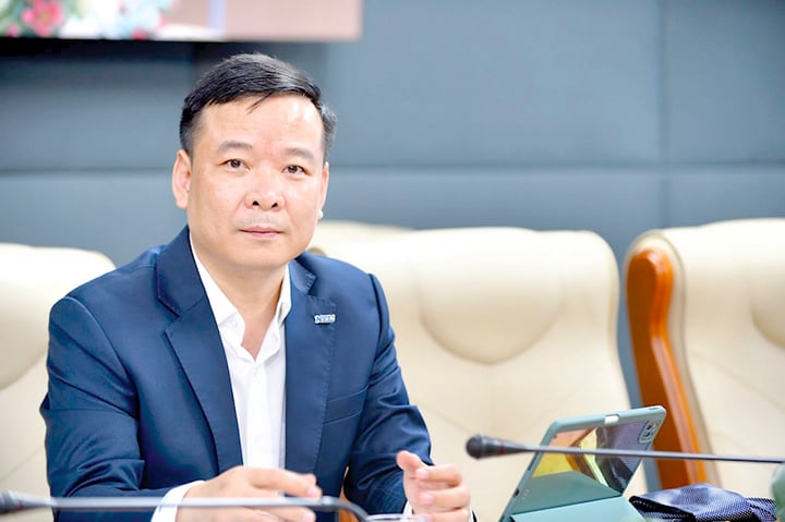 Tân Giám đốc Đại học Kinh tế quốc dân Bùi Huy Nhượng.